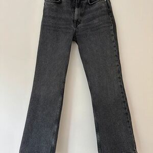 Arket Charcoal Straight Leg Women's Jeans